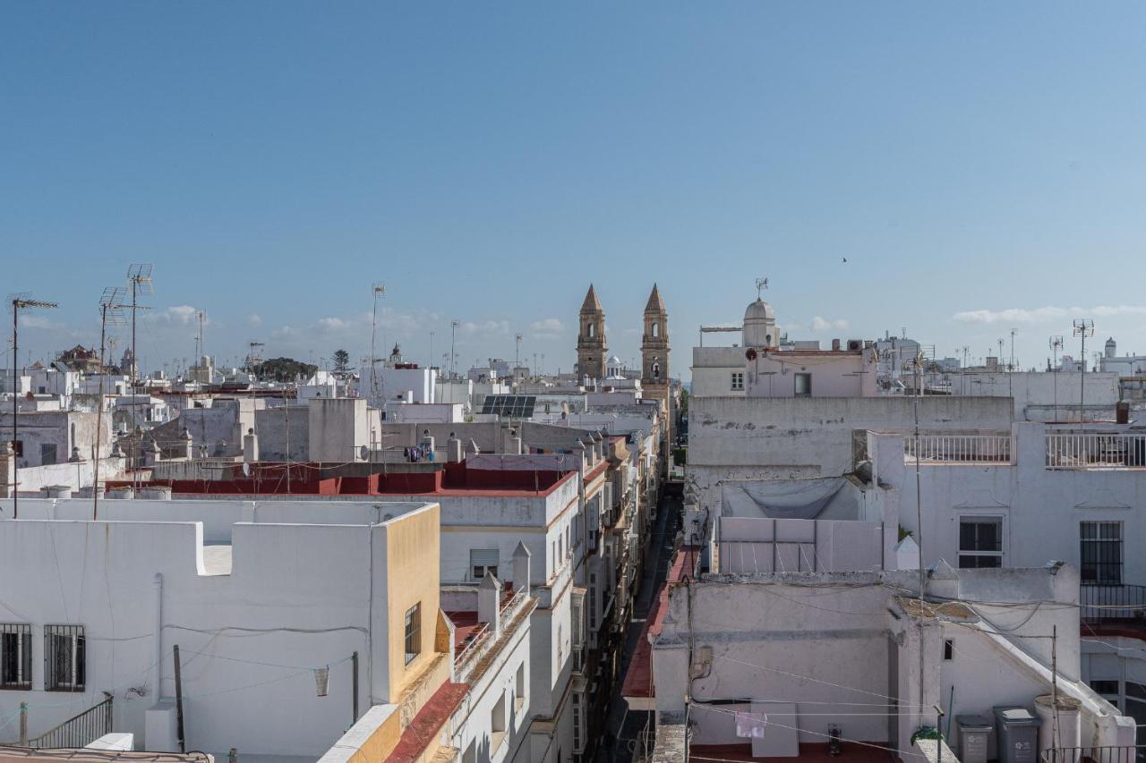 Apartamento Terraza Estampa De Cádiz Exterior foto