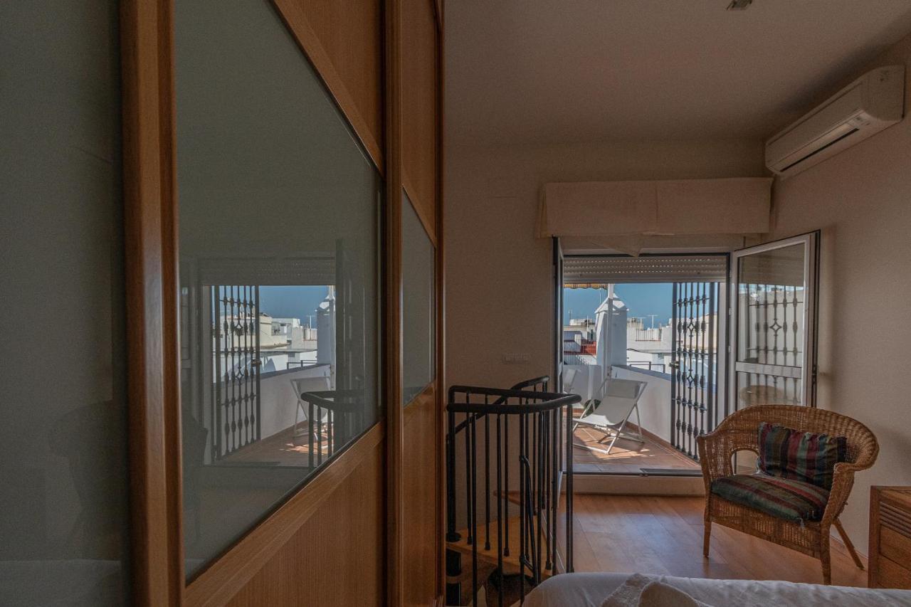 Apartamento Terraza Estampa De Cádiz Exterior foto