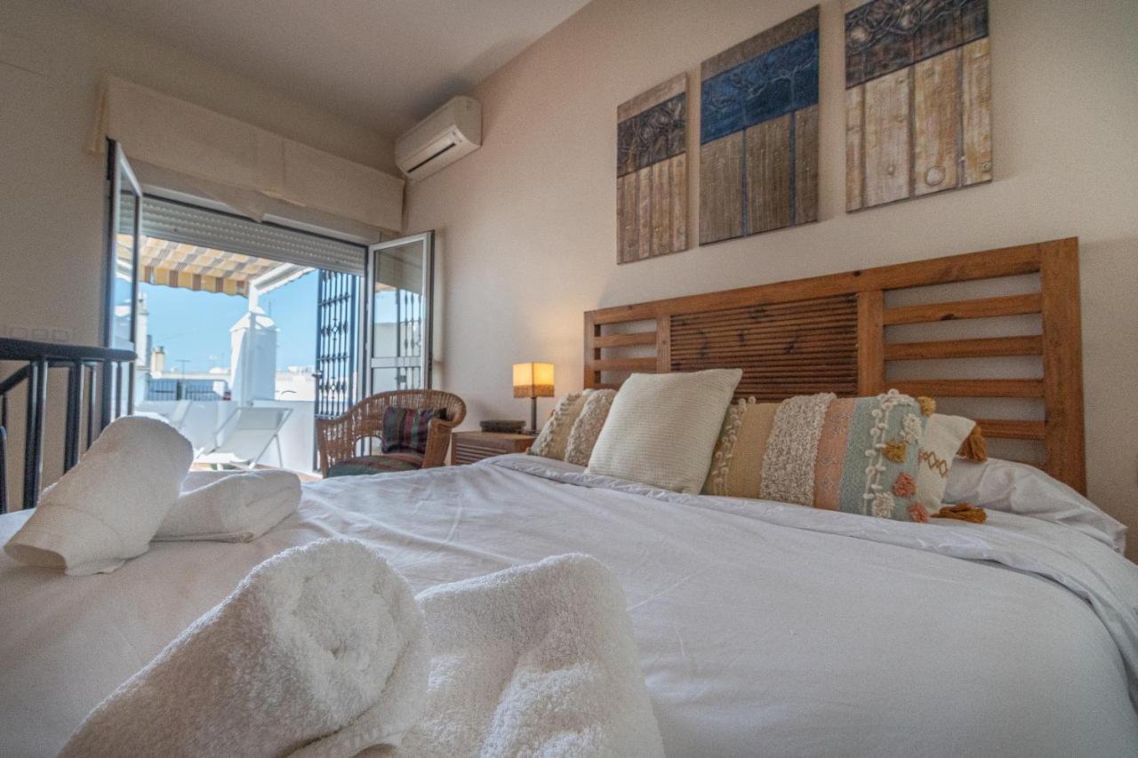 Apartamento Terraza Estampa De Cádiz Exterior foto