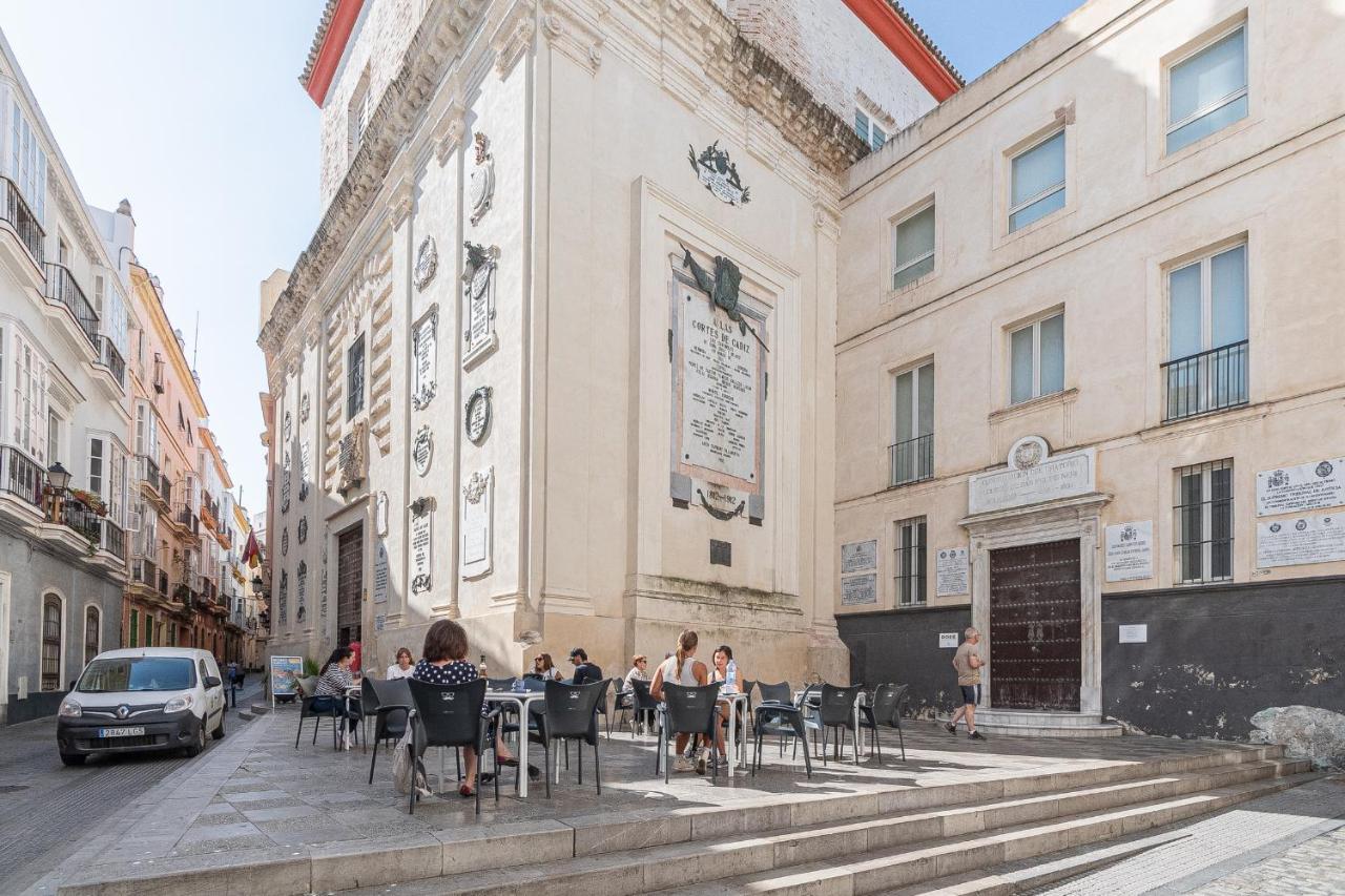 Apartamento Terraza Estampa De Cádiz Exterior foto