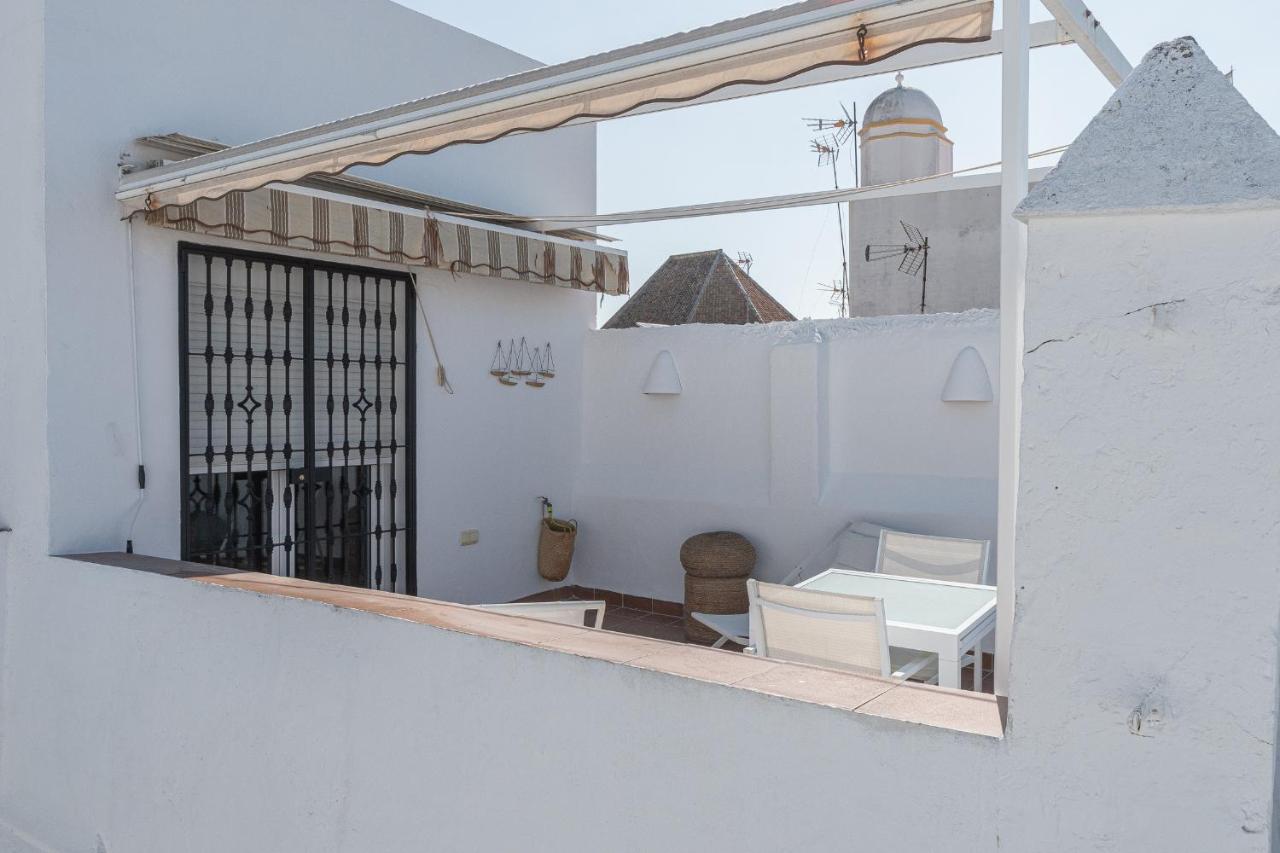 Apartamento Terraza Estampa De Cádiz Exterior foto