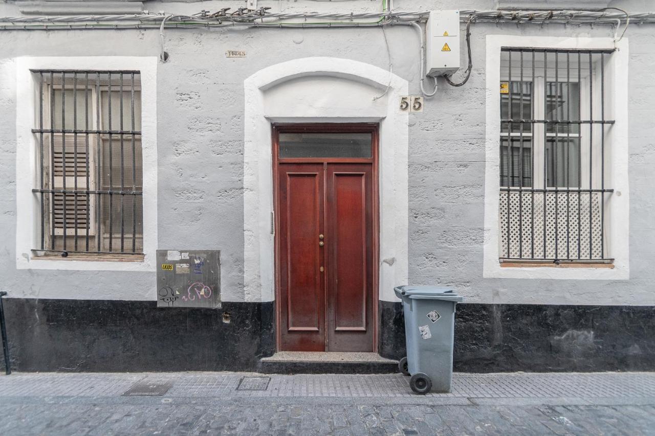 Apartamento Terraza Estampa De Cádiz Exterior foto